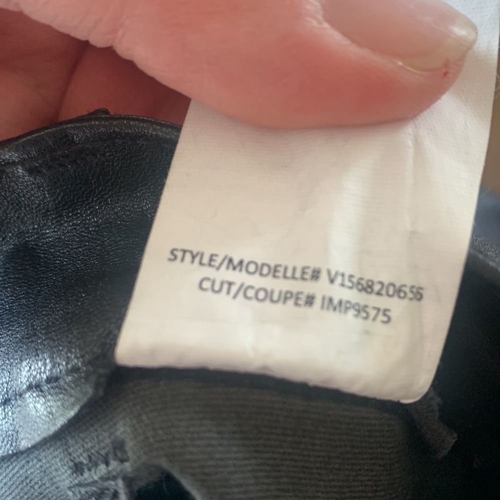 Vince Leather Pants -New Without Tags - Picture 7 of 7